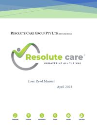 Manual - Easy Read Policy Manual