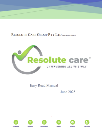 Manual – Easy Read Policy Manual
